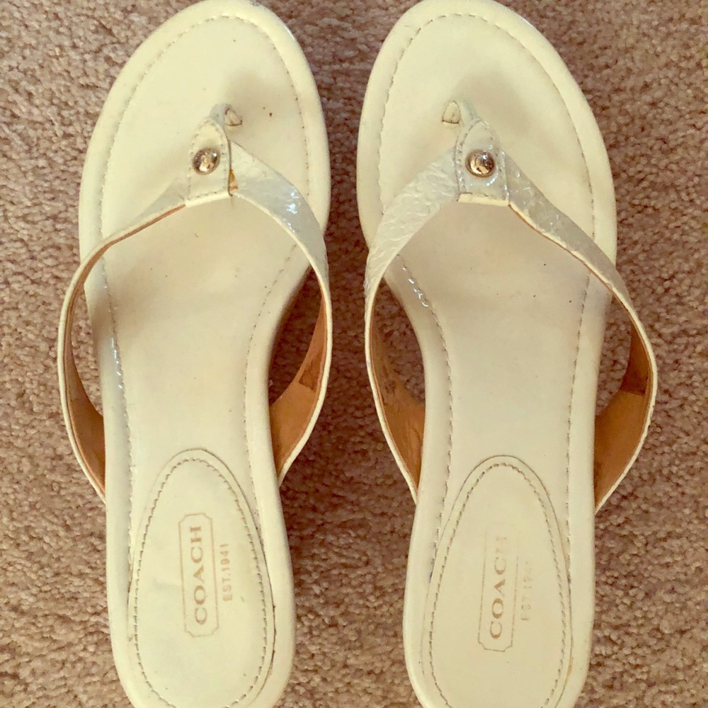 Coach wedges